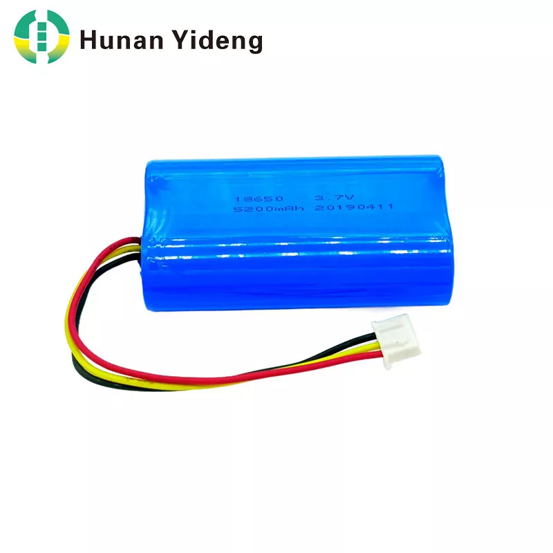 18650 3.7V 5200mAh 充電式リチウムイオン円筒形バッテリー