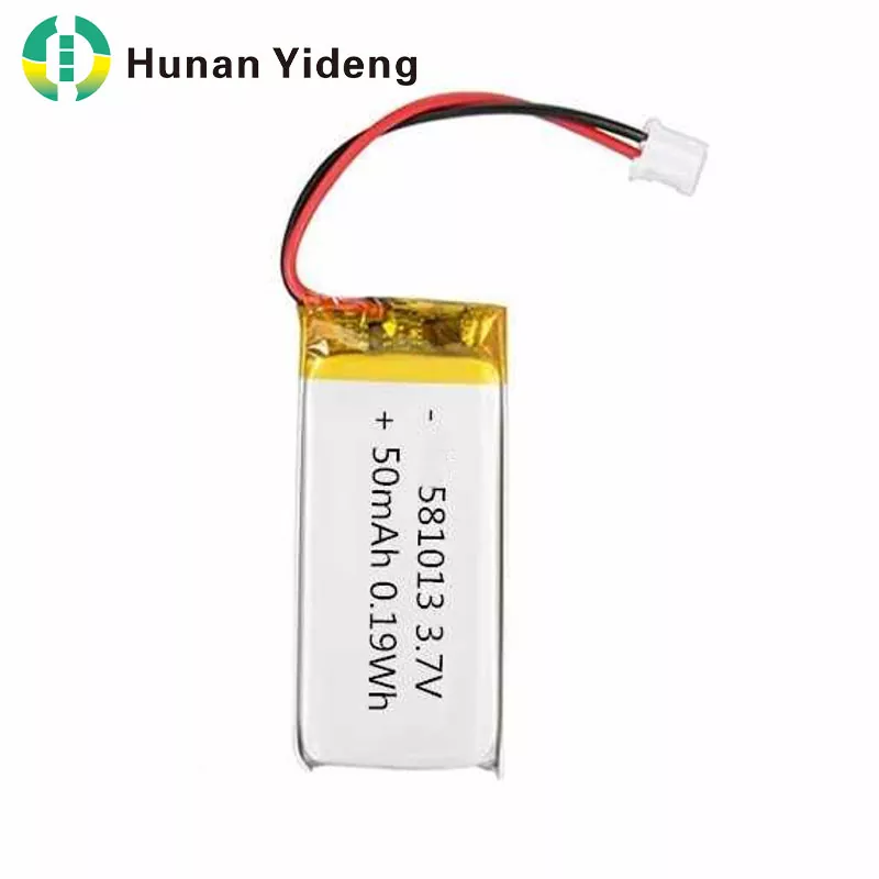 581013 3.7v 50mah リチウムポリマー リチウムイオン Lipo バッテリー
