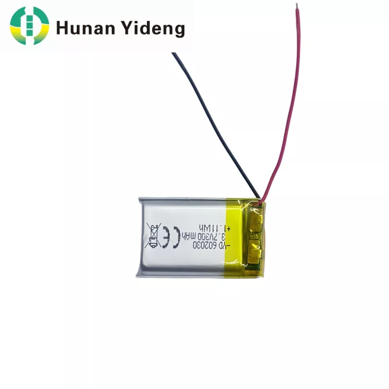 602030 スマート スピーカー用 3.7V 300mAh リチウム ポリマー バッテリー