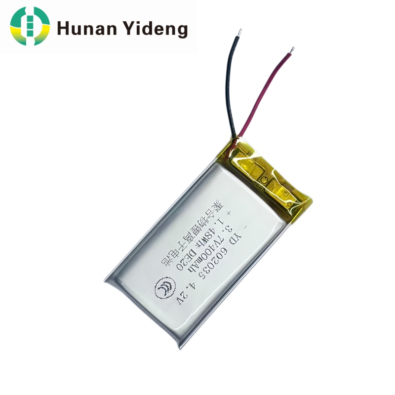 602035 3.7v 400mAh スマートソファ用リチウムイオンバッテリー