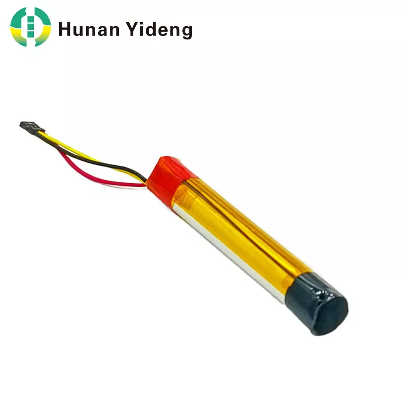 75500 3.7V 220mAh 小型円筒形リチウムイオン充電式電池